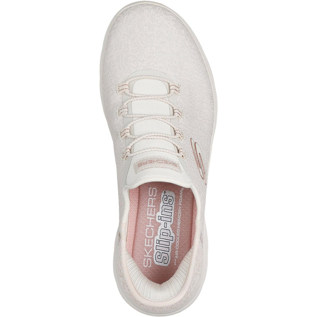 SUMMITS LUNAR GLOW Natural Mesh/Rose Gold Trim