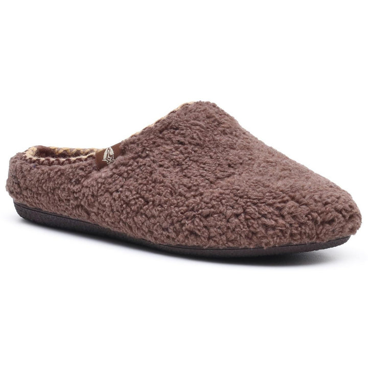 Good Slipper Teddy Mule Chocolate