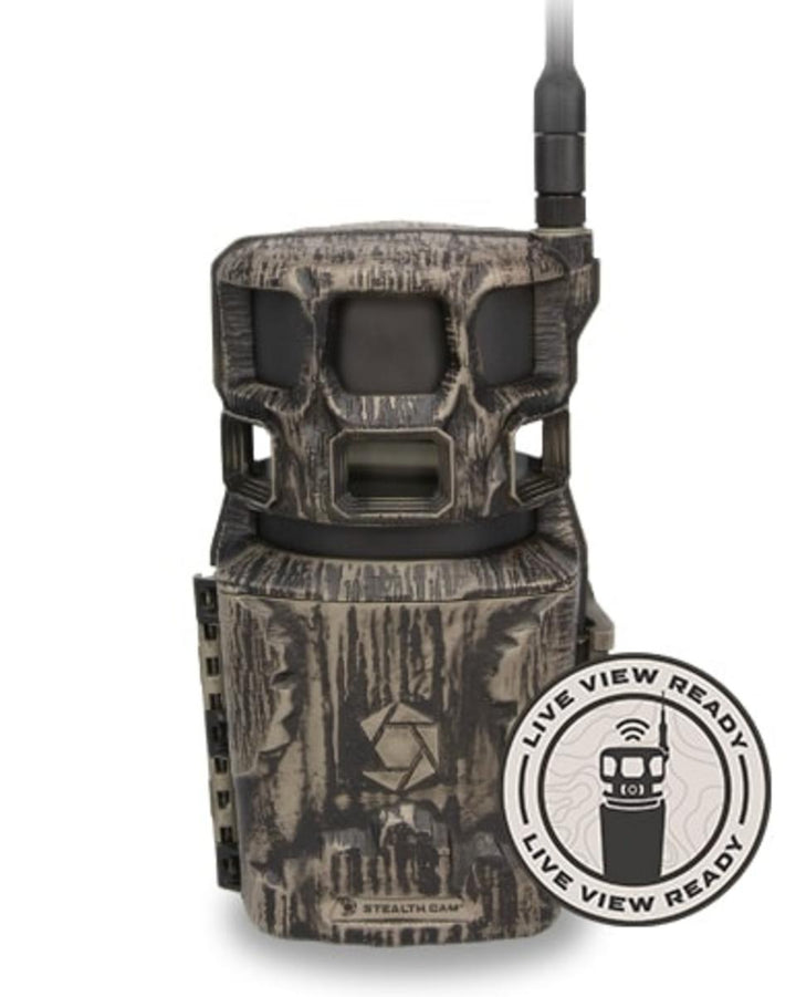 Stealth Cam Stealth Cam Revolver Pro 2.0 Global Cellular Trail Camera  36MP 360 Wildlife Coverage GPS & Command Pro App
