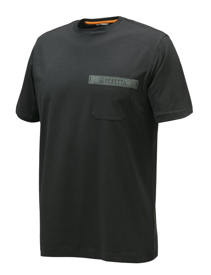 Beretta Tactical T-Shirt Men's Black Cotton Tee – view 3