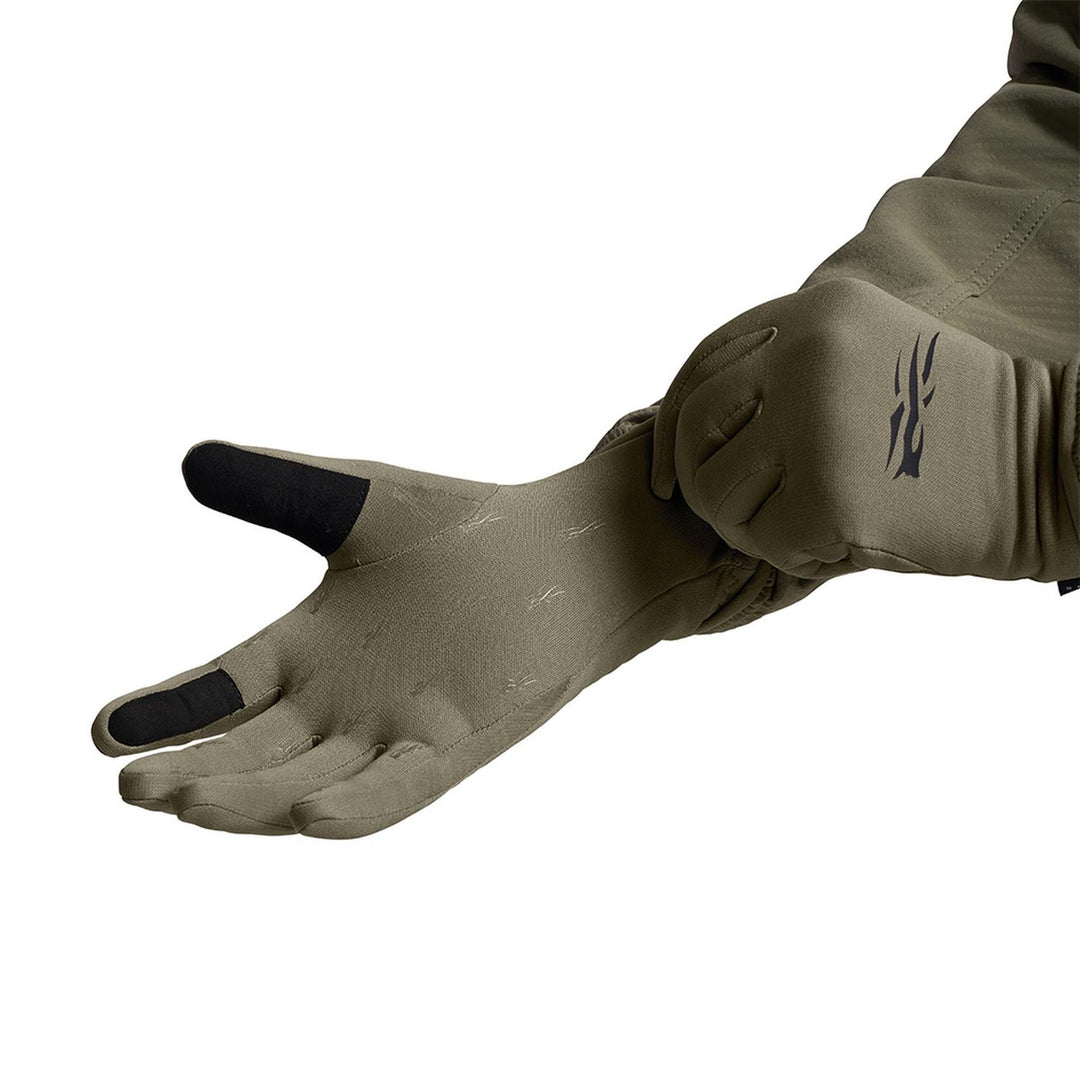 Traverse Gloves Dark Green Sage