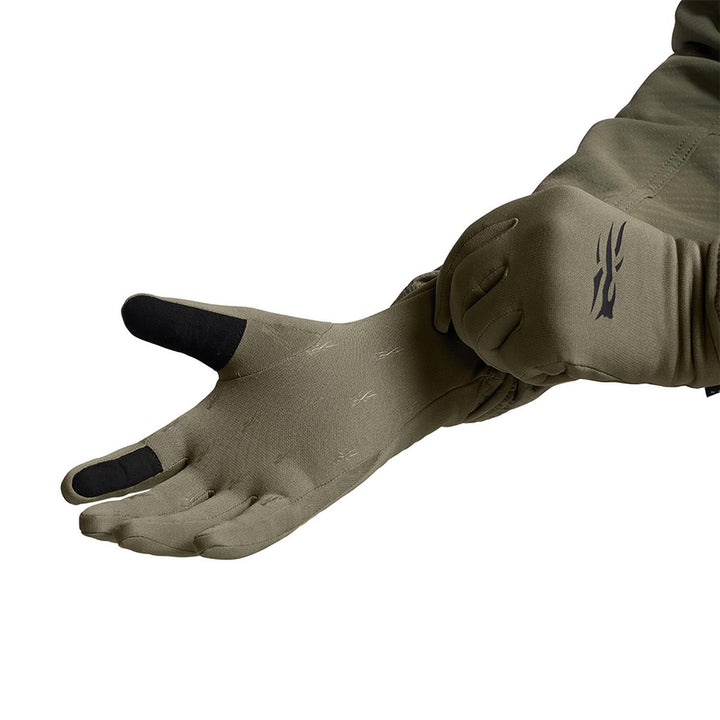 Traverse Gloves Dark Green Sage