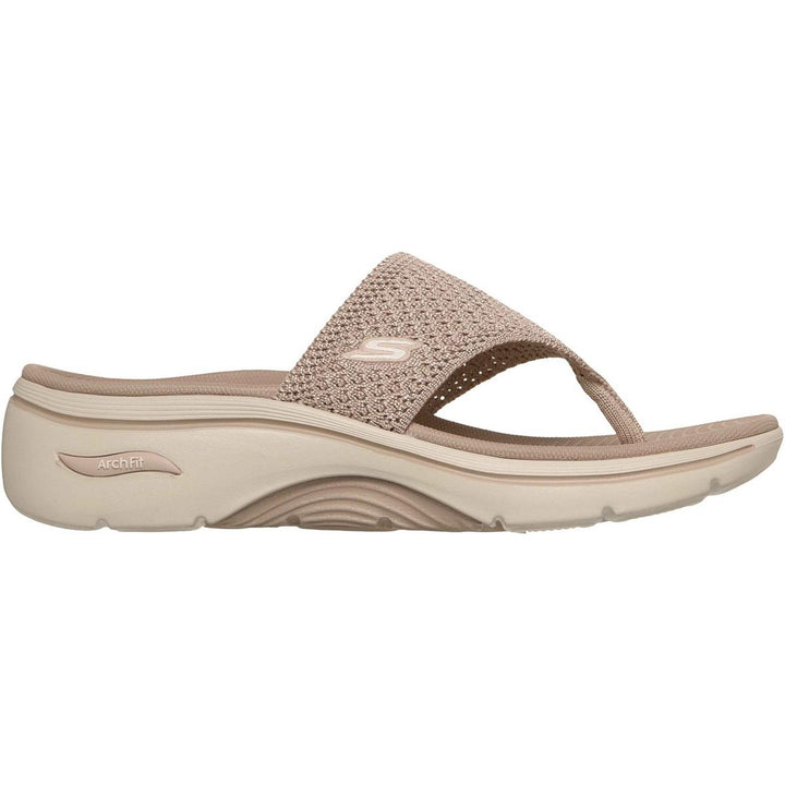 Skechers Go Walk Arch Fit 2.0 Sandal Taupe