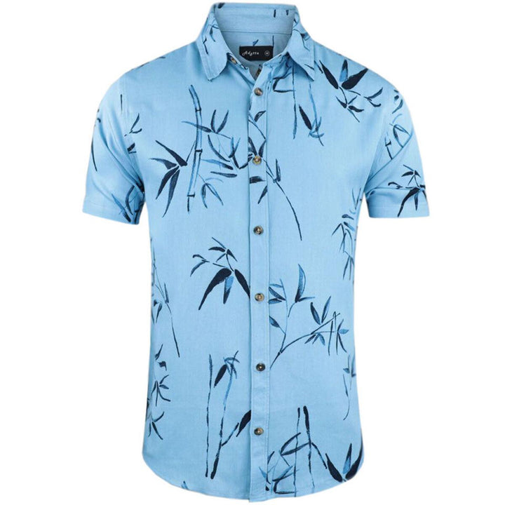 ek Wholesale Men's Hawaiian Printed Viscose Shirts