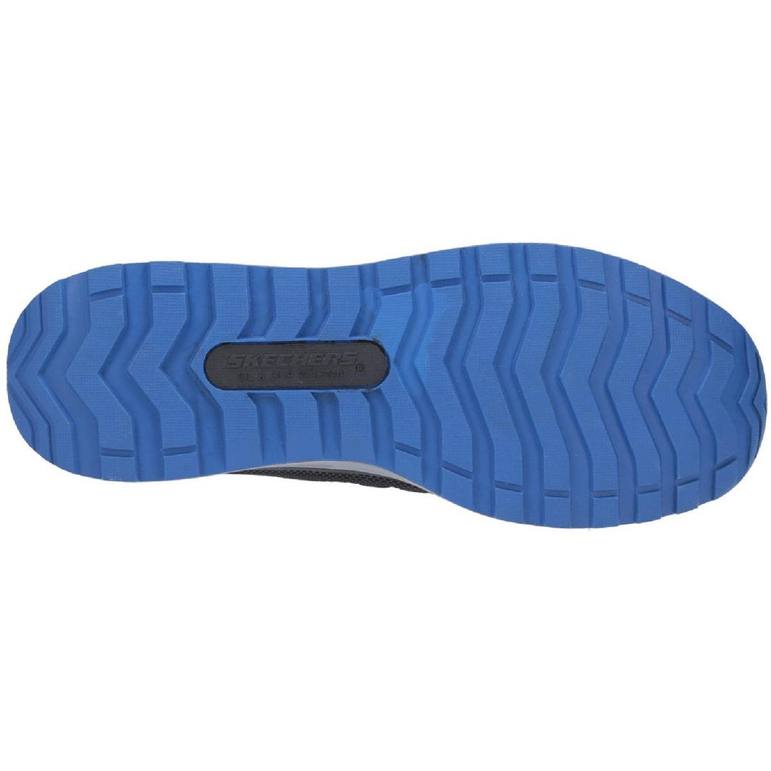 Skechers Workwear Bulklin Lace Up Safety Shoe Blue