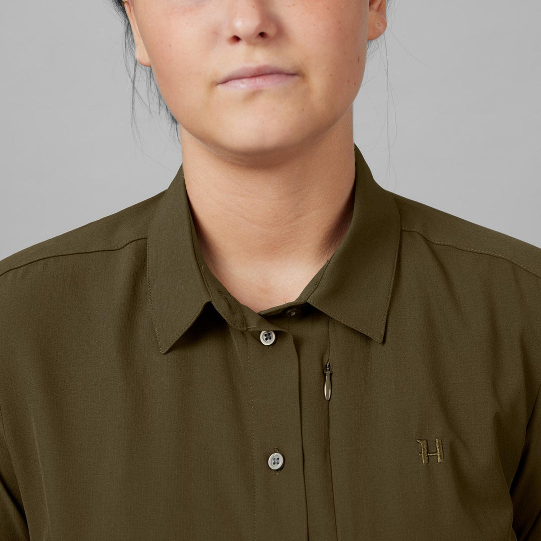Trail L/S shirt Women Willow green – view 3