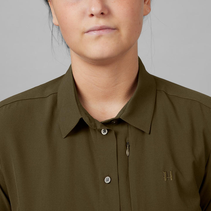Trail L/S shirt Women Willow green – view 3