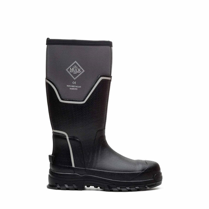 Muck Boots Grit S5 Safety Wellington Black/Grey – view 8