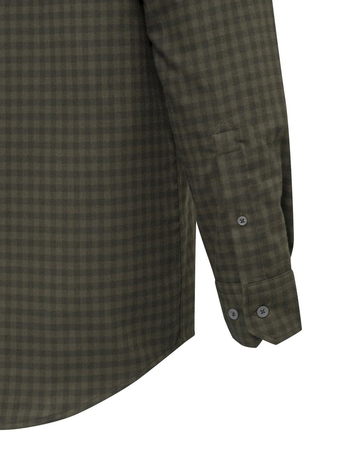 Beretta Cadet Flannel Shirt Green & Brown Check – view 5