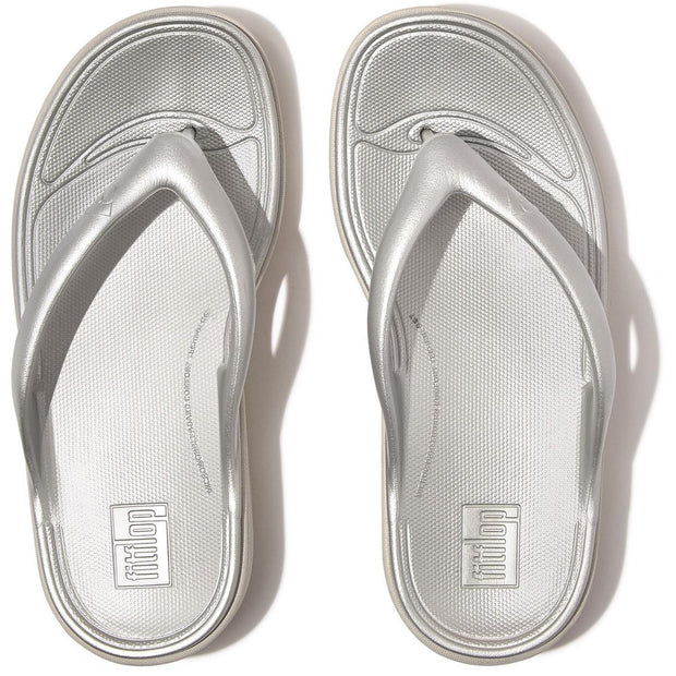 Fitflop Relieff Metallic Recovery Sandals Silver