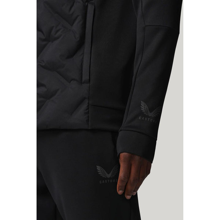 Castore HYBRID JACKET CASTORE BLACK/CASTORE GUNMETAL – view 8