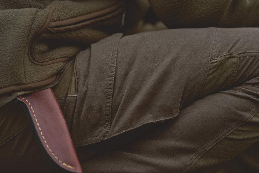 Harkila Härkila Hill trousers Willow green/Brown
