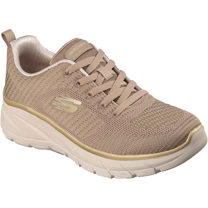 Skechers Fashion Fit 2.0 Trainers Taupe/Gold