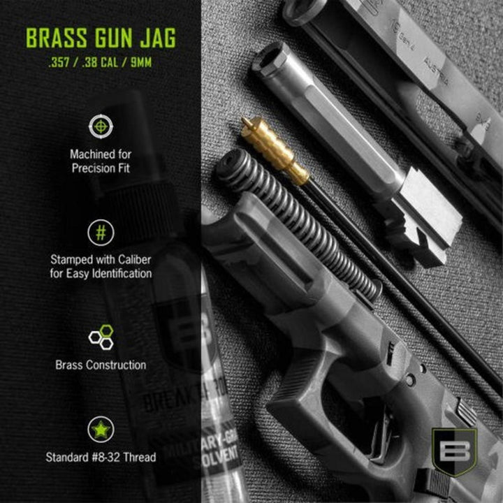 Breakthrough Clean Brass Cleaning Jag .357 / .38 Cal / 9mm