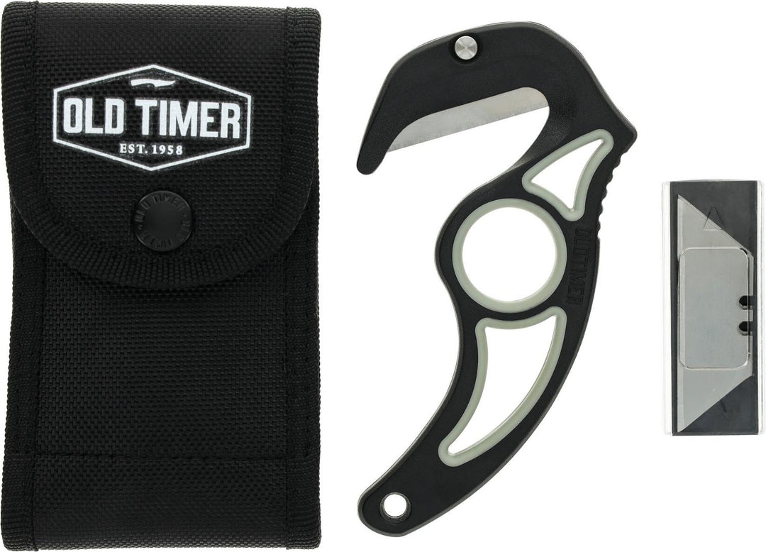 Old Timer Replacable Blade Gut Hook Knife /