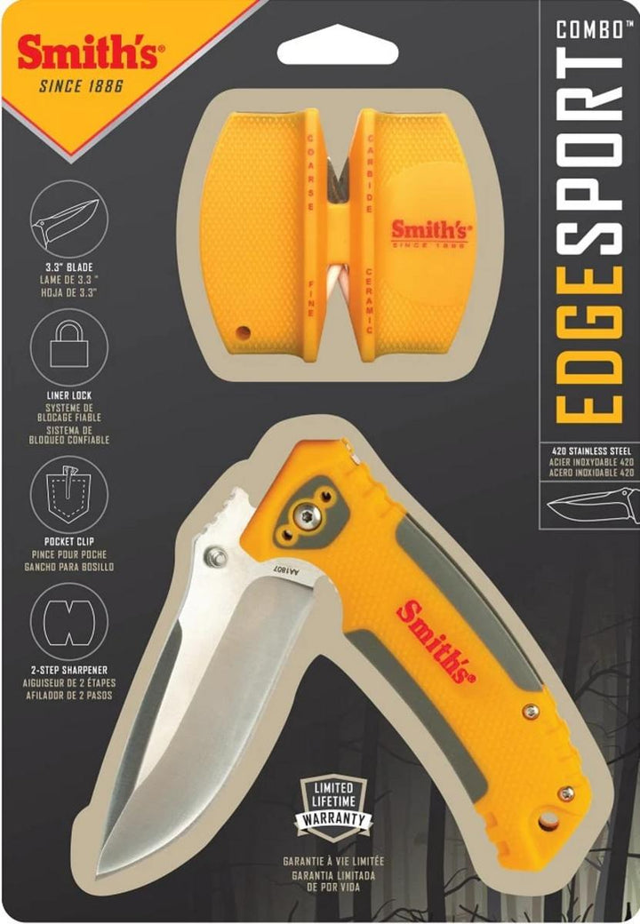 Smiths EdgeSport Knife w/CCKS Combo