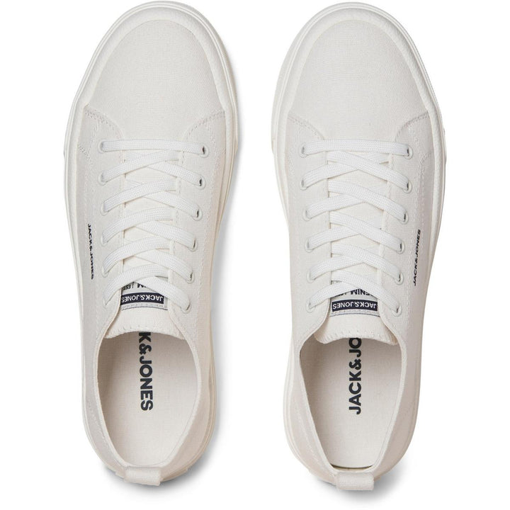 Jack & Jones Bayswater Canvas Trainer Bright White