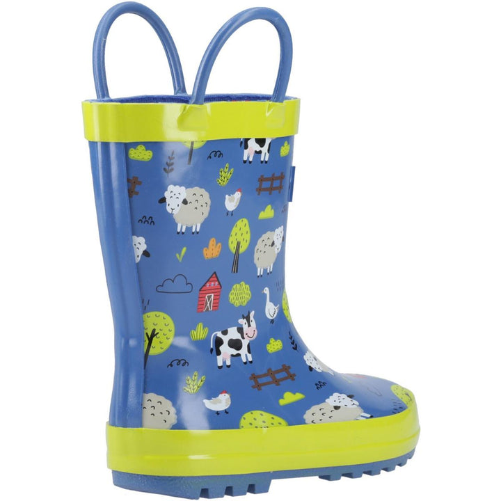 Cotswold Puddle Waterproof Pull On Boot Farm – view 2