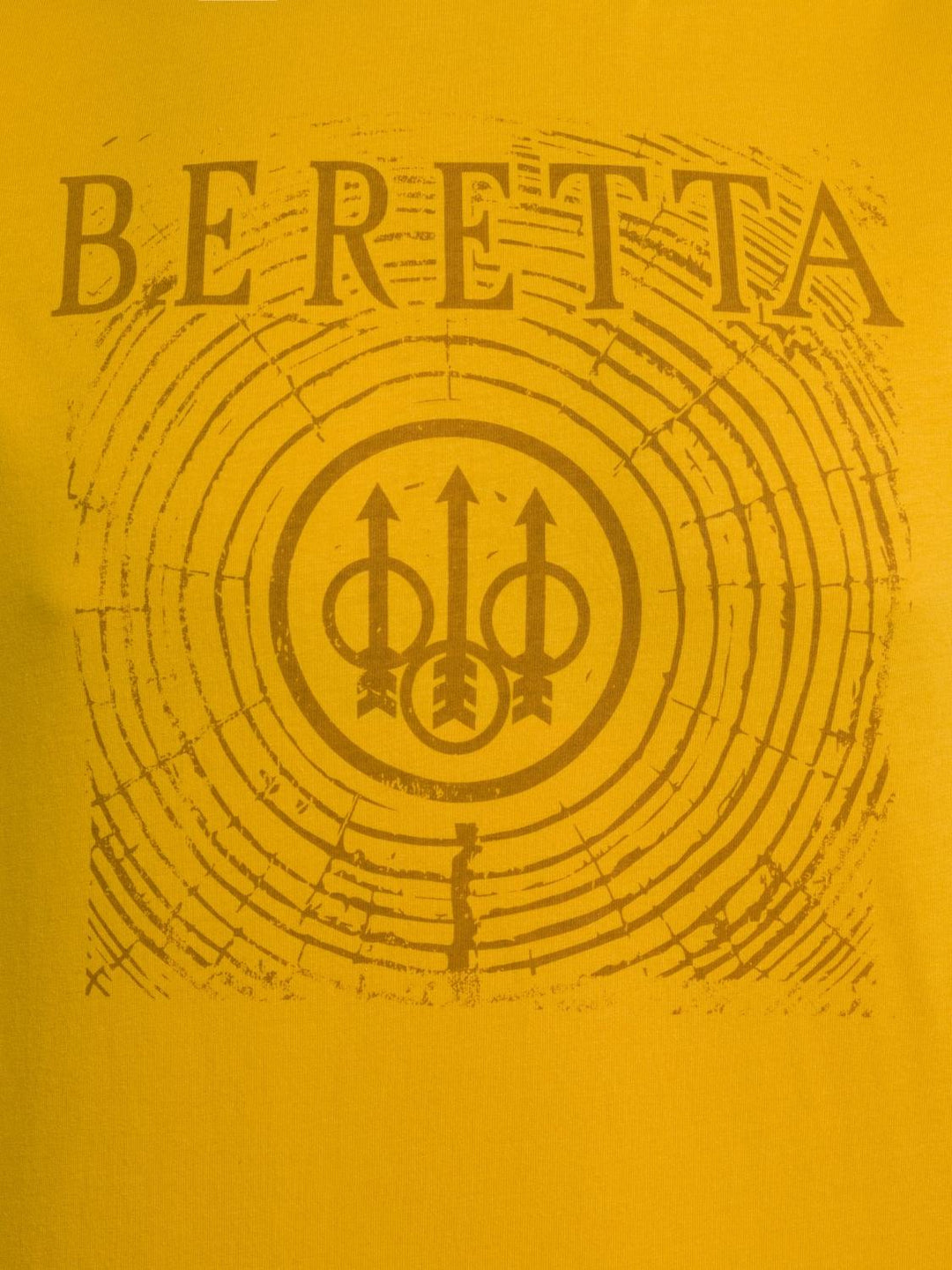 Beretta Fir T-Shirt Saffron Yellow | Men's Cotton Tee – view 6