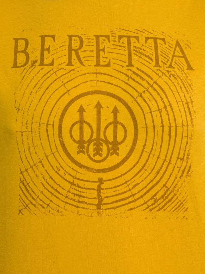 Beretta Fir T-Shirt Saffron Yellow | Men's Cotton Tee – view 6
