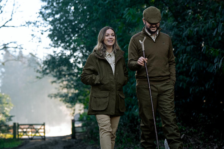 Pine Half Zip Sweater Light Pine