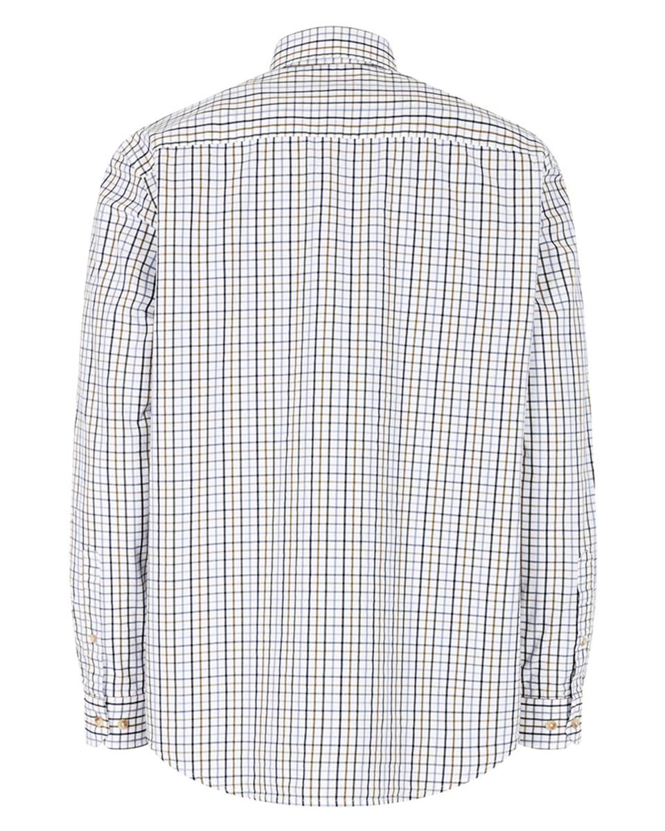 Hoggs of Fife Inverness Cotton Tattersall Shirt – view 3