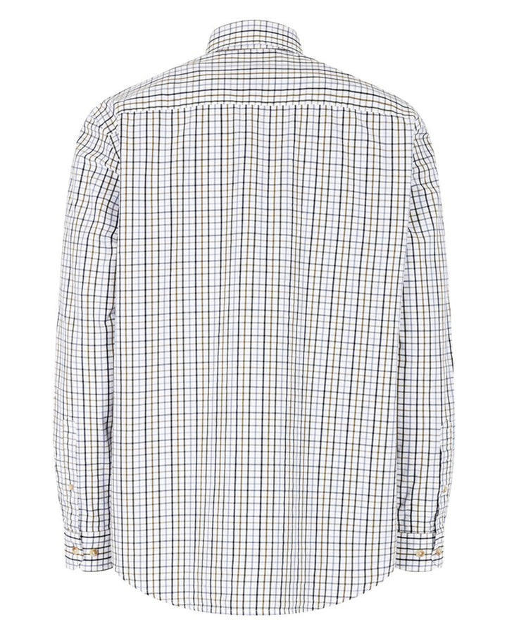 Hoggs of Fife Inverness Cotton Tattersall Shirt – view 3