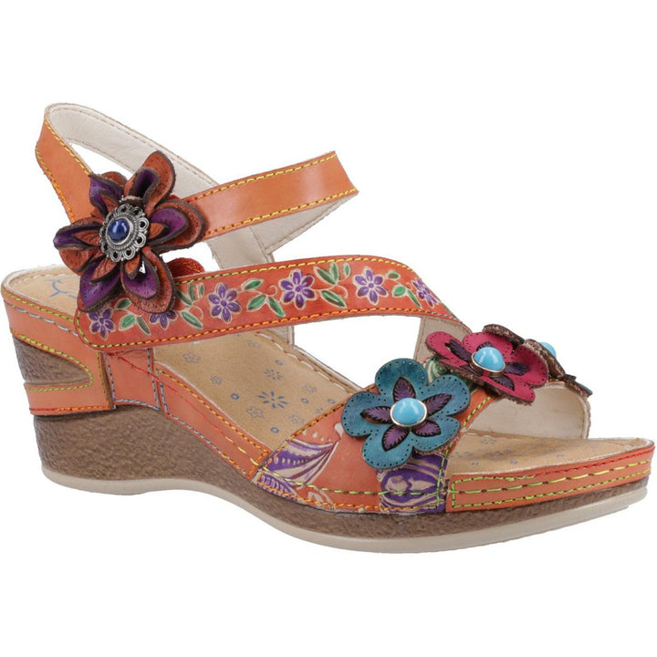 Riva Paphos Sandals Orange