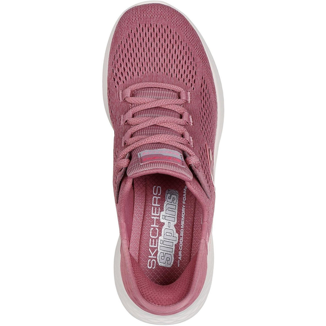 Skech-Lite Pro Natural Trainer Dark Mauve