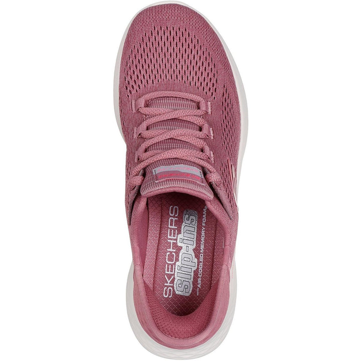 Skech-Lite Pro Natural Trainer Dark Mauve