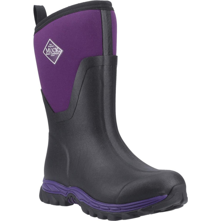Muck Boots Arctic Sport II Mid Wellington Black/Acai