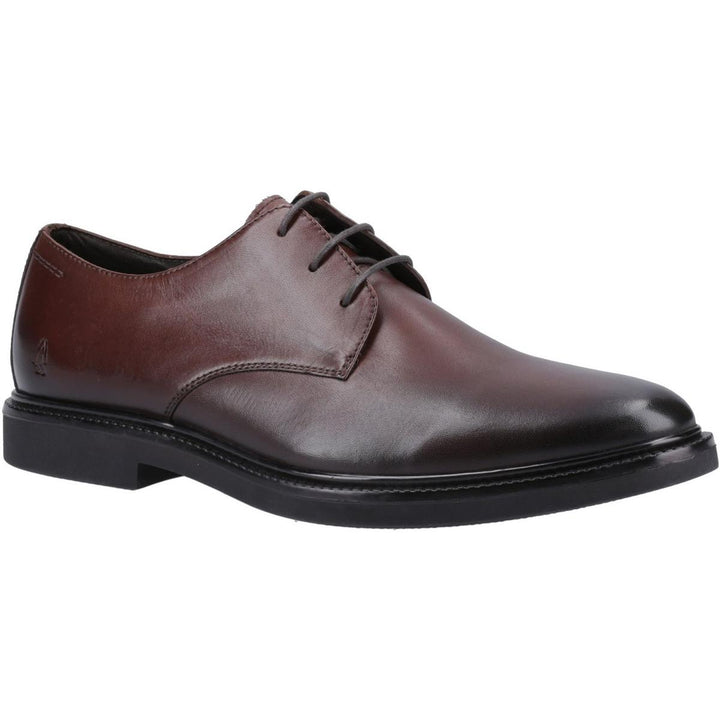 Hush Puppies Kye Lace Up Shoe Chocolate