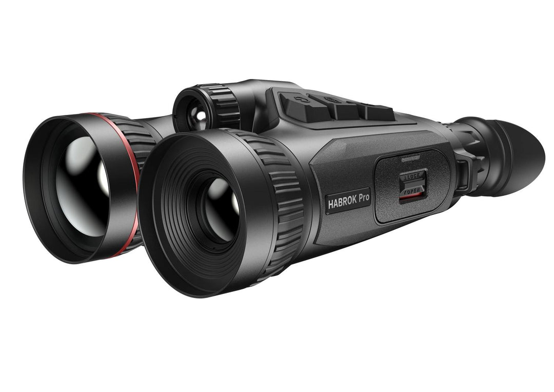 HIKMICRO Habrok Pro 1280px 60mm Thermal Binocular with 4K Optical camera and LRF - 1280 × 1024 resolution @12μm detector, High sensitivity module NETD < 18 mK (@25°C, F# = 1.0)