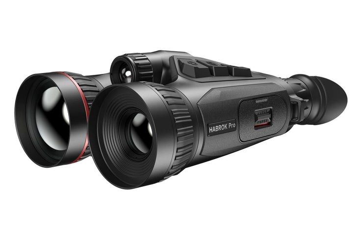 HIKMICRO Habrok Pro 1280px 60mm Thermal Binocular with 4K Optical camera and LRF - 1280 × 1024 resolution @12μm detector, High sensitivity module NETD < 18 mK (@25°C, F# = 1.0)