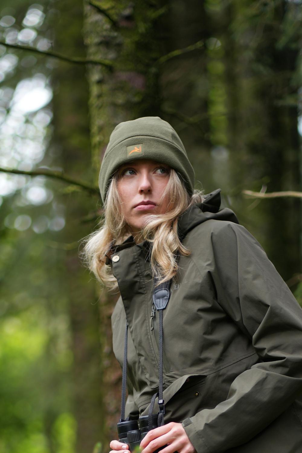 Harehill Fleece Beanie - Cedar Green Polyester Fleece Hat