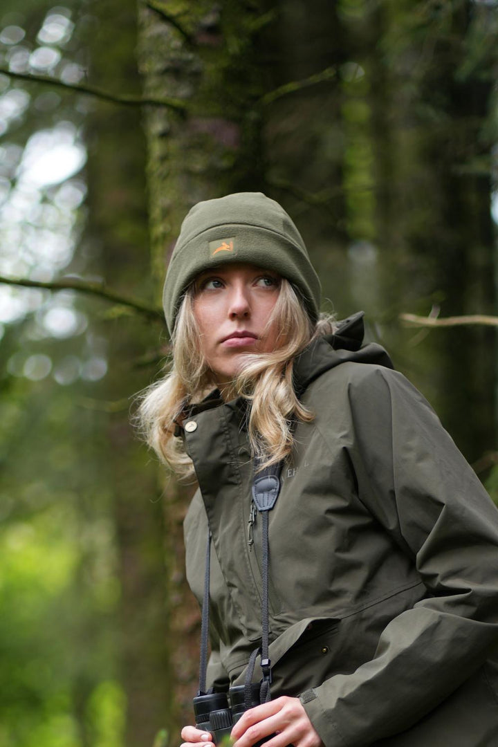 Harehill Fleece Beanie - Cedar Green Polyester Fleece Hat