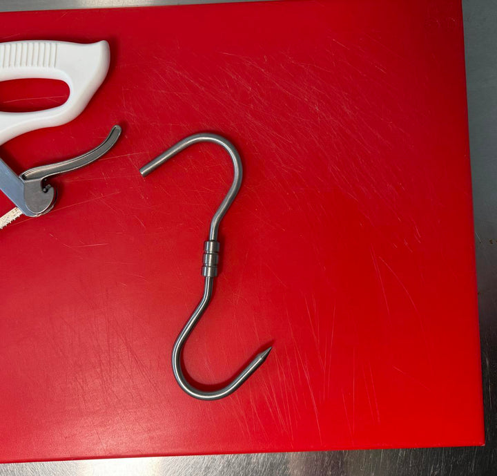 BushWear 10mm Stainless Swivel S Hook