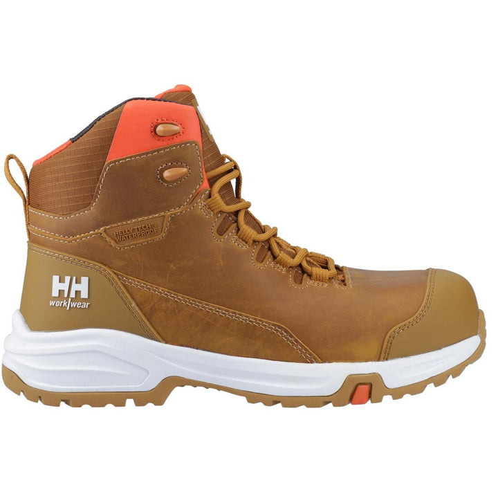 Helly Hansen Workwear Manchester Ltr Mid Safety Boots Wheat