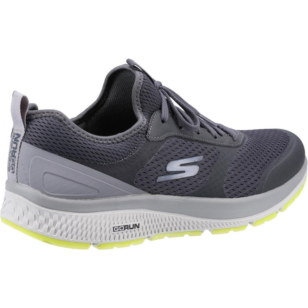 Skechers Performance GOrun Consistent Trainers Charcoal/Lime – view 5