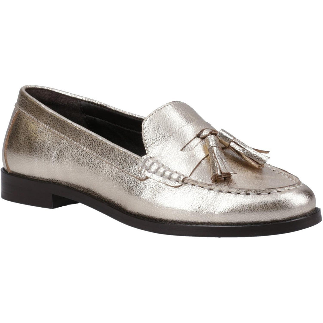 Connie Tassel Loafer Gold