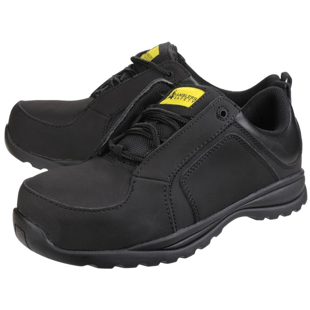 Amblers Safety FS59C Metal Free Lace Up Safety Trainer Black