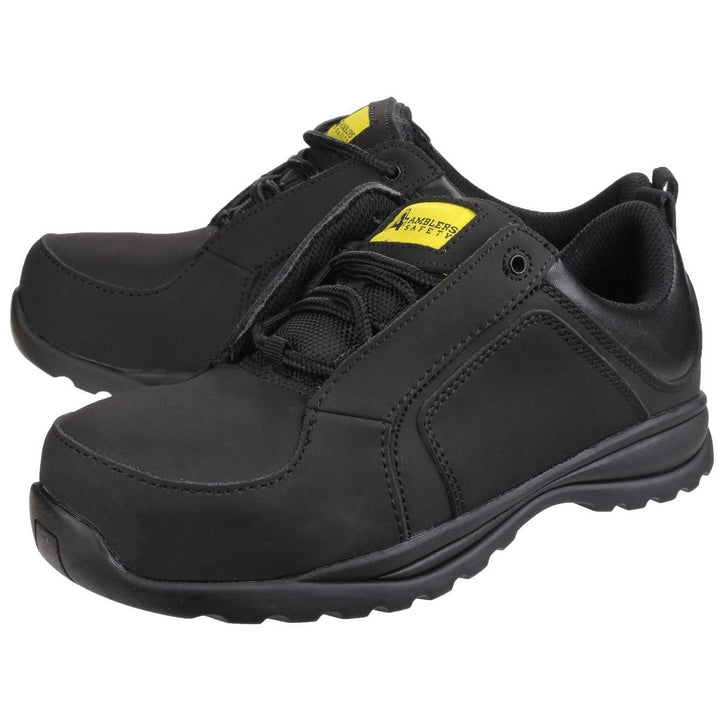Amblers Safety FS59C Metal Free Lace Up Safety Trainer Black