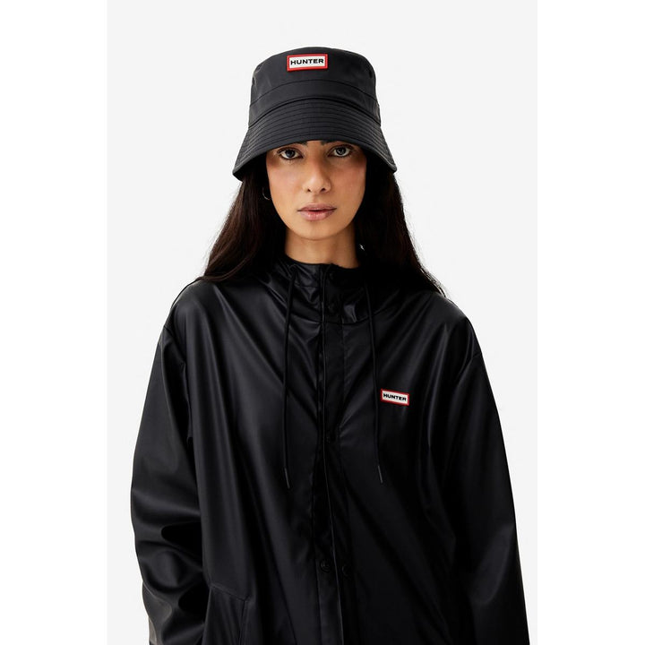 Hunter Izzy Hooded Jacket Black