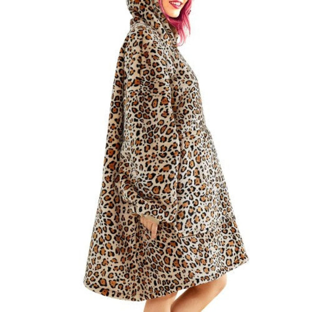 ek Wholesale Unisex Sherpa LIned Blanket Hoodie – view 2
