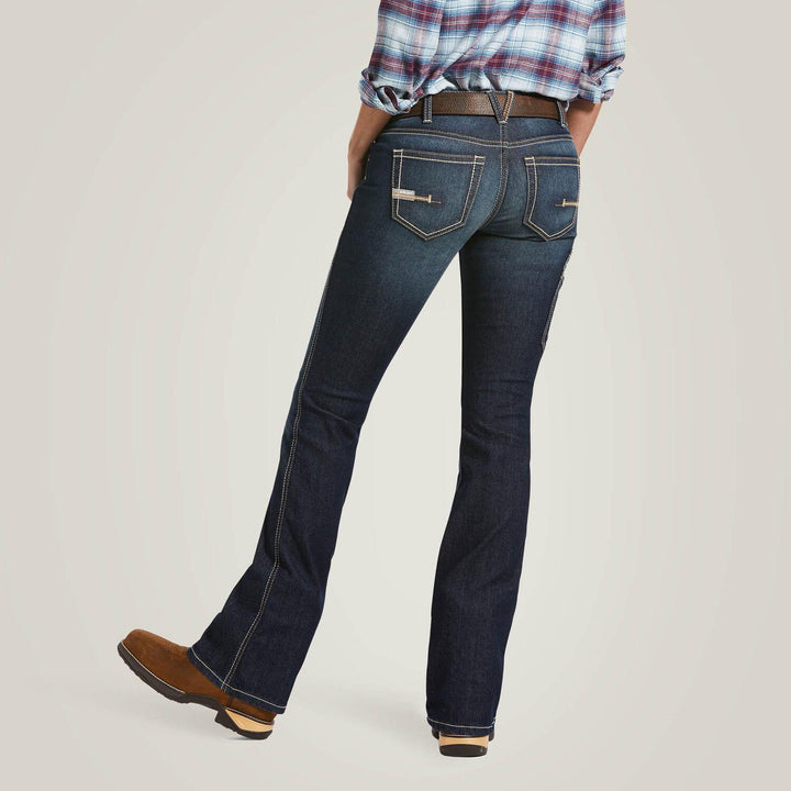 Ariat Ladies Rebar MR DuraStretch Riveter Boot Cut Jean