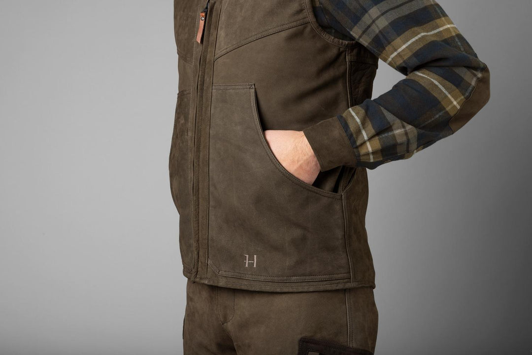 Harkila Pro Hunter leather waistcoat – view 7