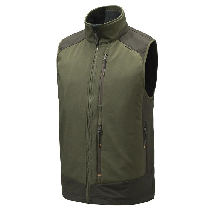 Beretta BUTTE SOFTSHELL VEST Moss&brownbark