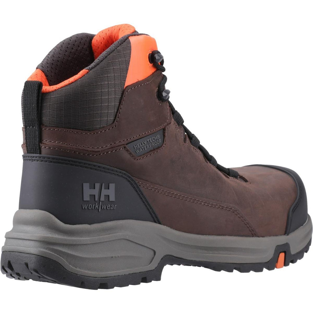 Helly Hansen Workwear Manchester Ltr Mid Safety Boots Brown