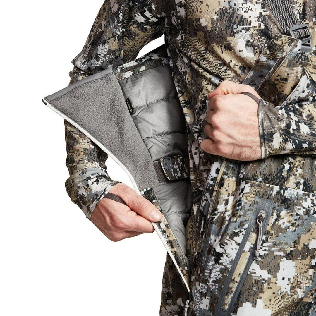 Sitka Incinerator AeroLite Bib Optifade Elevated II