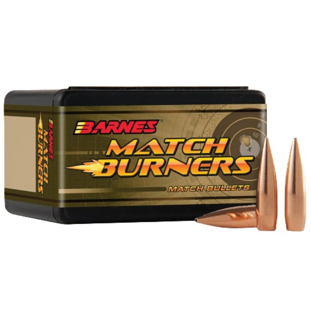 Barnes Match Burner .224 85gr Boat Tail Bullets 100pk